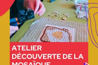 Atelier découverte de la mosaïque - Céline Loury