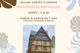 Balade contée "Au détour d'une rue"_Angers_1 - ©Nathalie Labarre / Françoise Damour conteuse