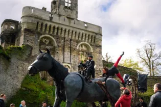 Le château lâche les chevaux !_Longuenée-en-Anjou_1 - ©Guillaume Gozard