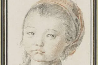 Exposition : Collectionner le 18ème siècle : Angers invite les dessins du Louvre_Angers_1 - Fillette russe © GrandPalaisRmn (musée du Louvre) / Thierry Le Mage